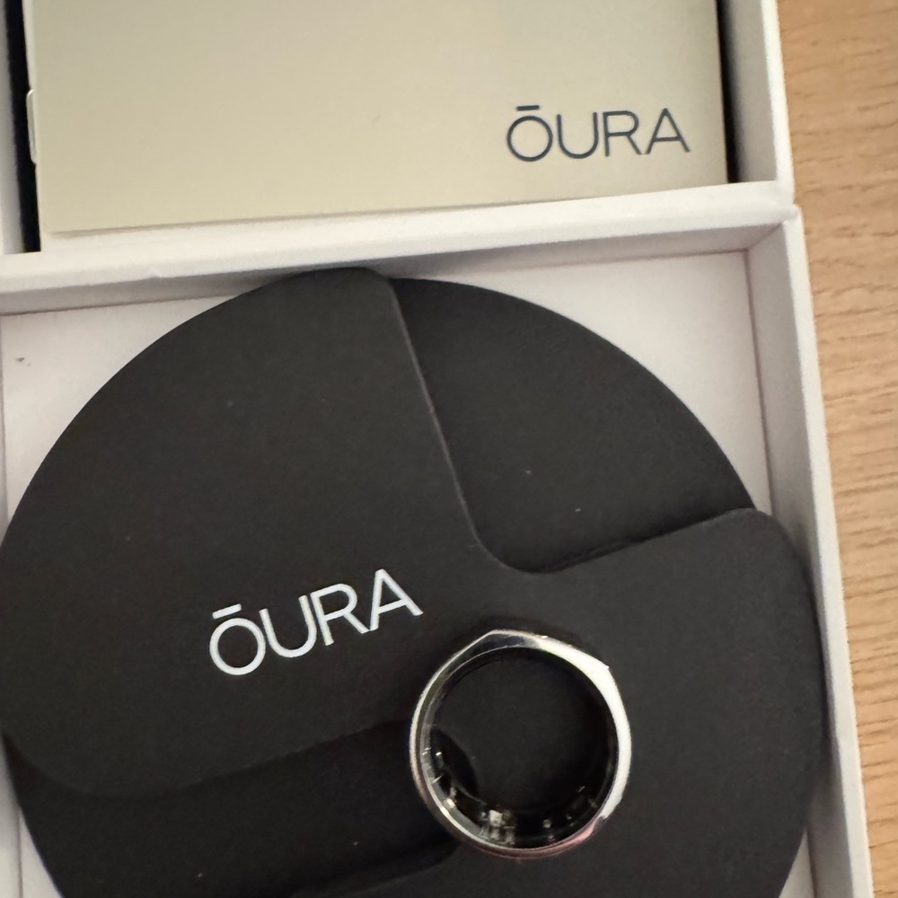silver oura ring size 8 gen 3 heritage 💍✨ - Picture 5 of 7